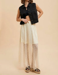 Anniewear - JORDAN STRETCH DENIM VEST