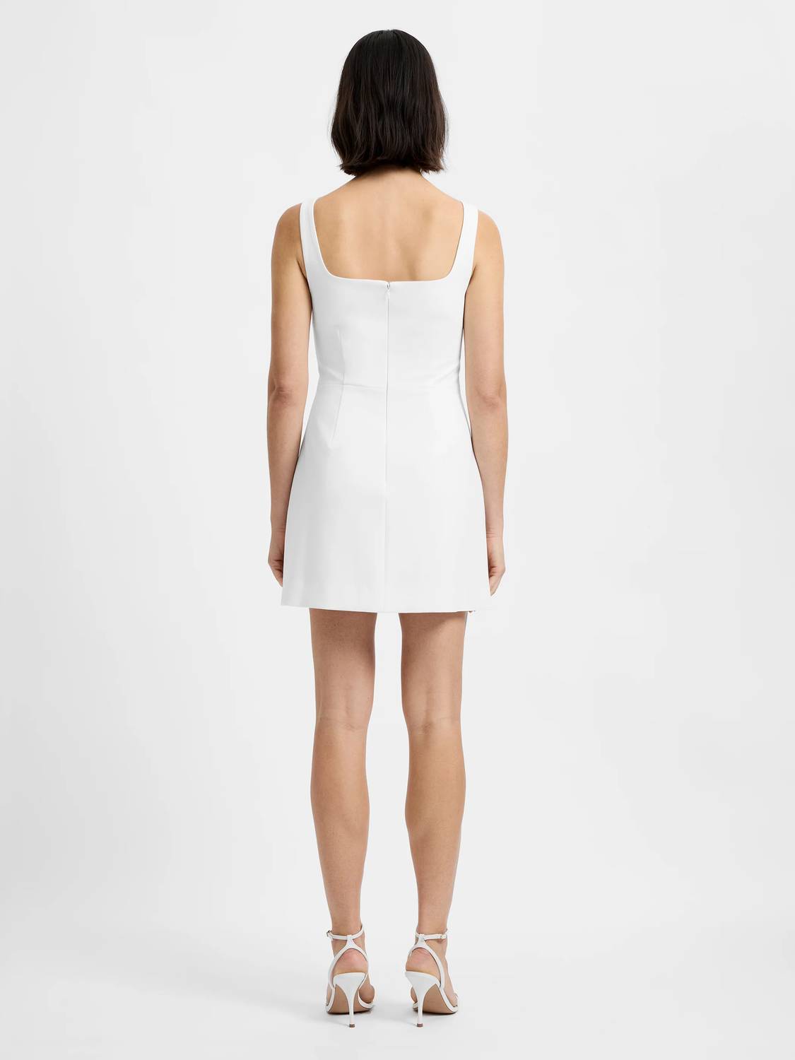 French Connection - Azra Slit Front Twill Dress