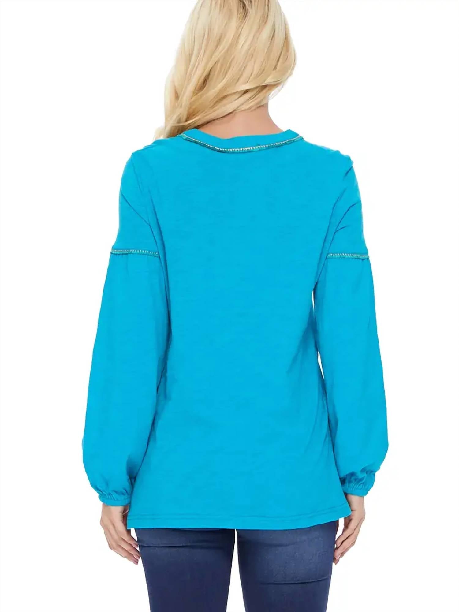 Aryeh - Tassel Trim Tunic
