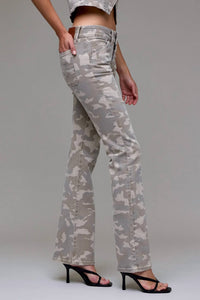 Hidden - Ryan Double Waistband Low Rise Bootcut Jeans