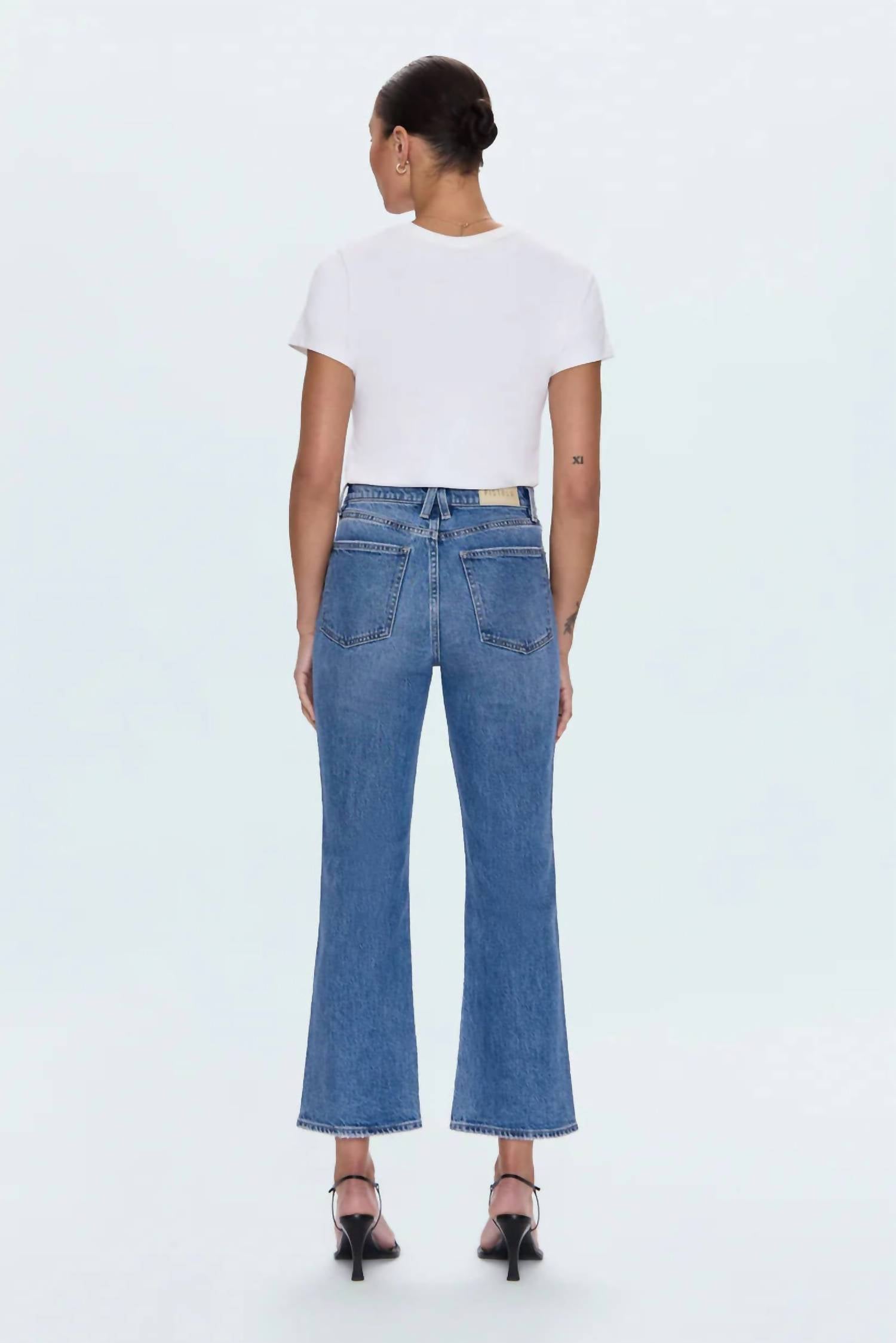 PISTOLA Ally High Rise Ankle Boot Jean in charleston - women's jeans - view 4