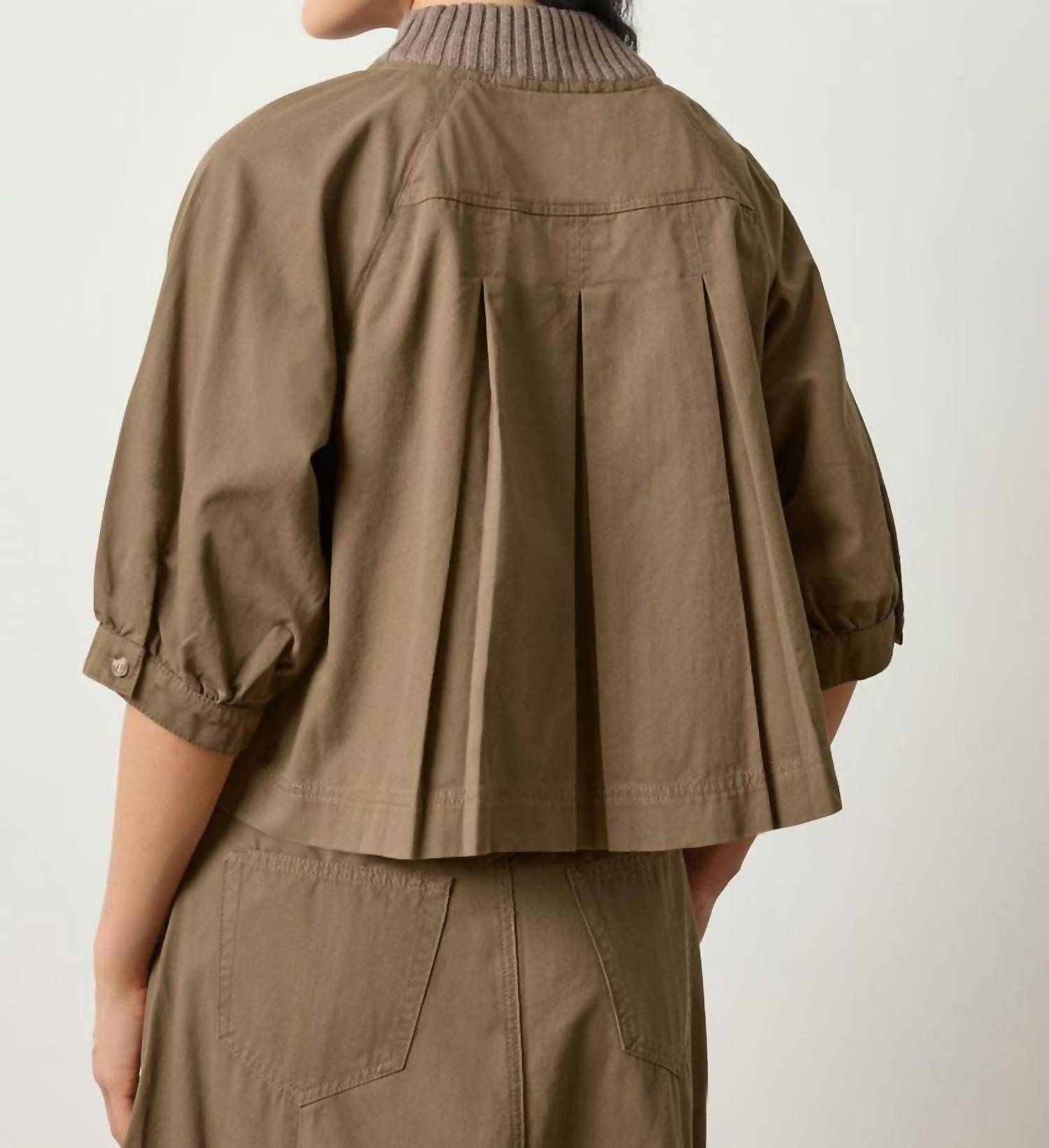 Lilla P - Knit Color Twill Top