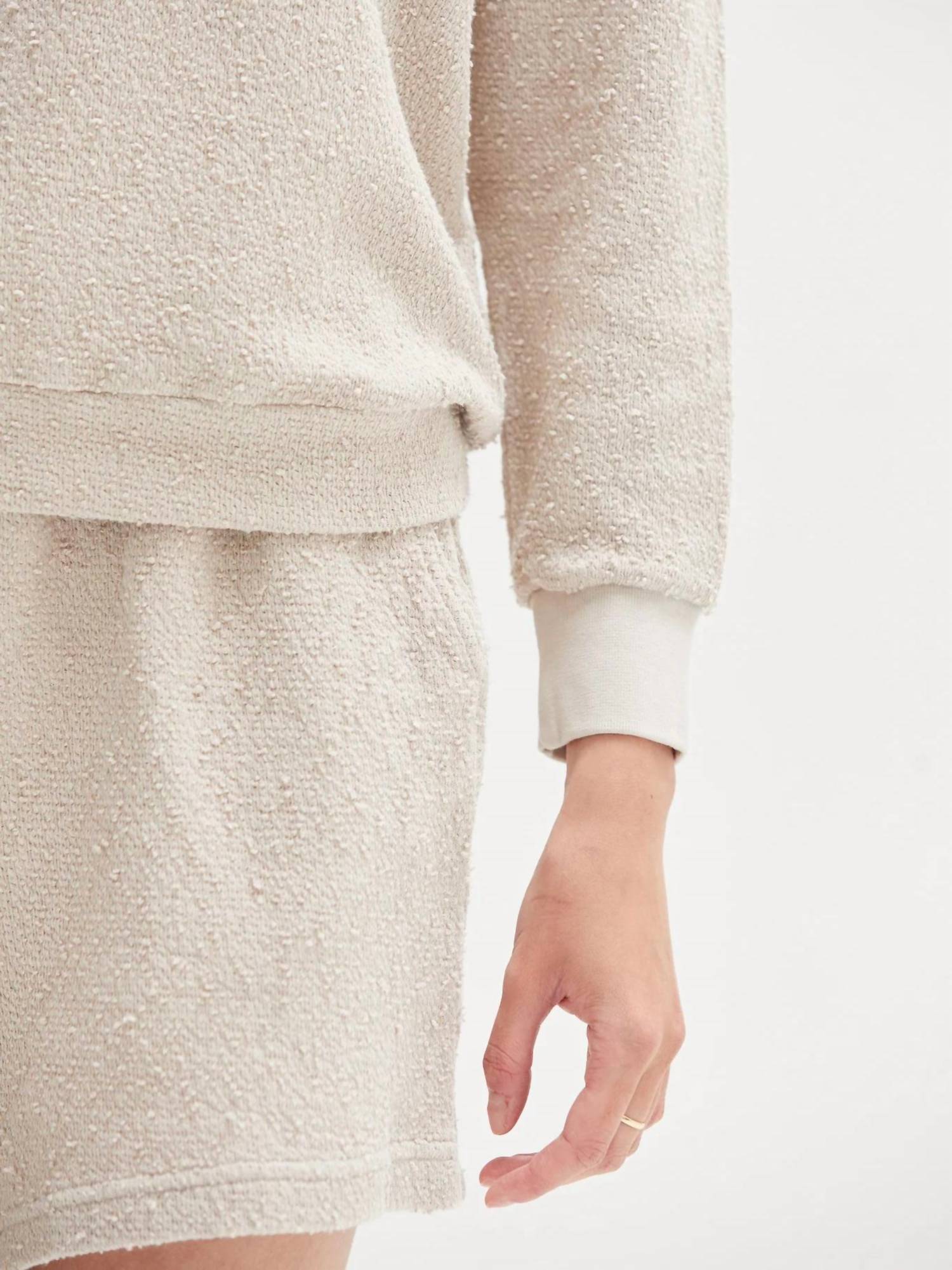 Asher - Camille Boucle Crewneck