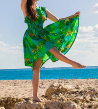 Pick Happy - Women's One Shoulder Goddess Dress