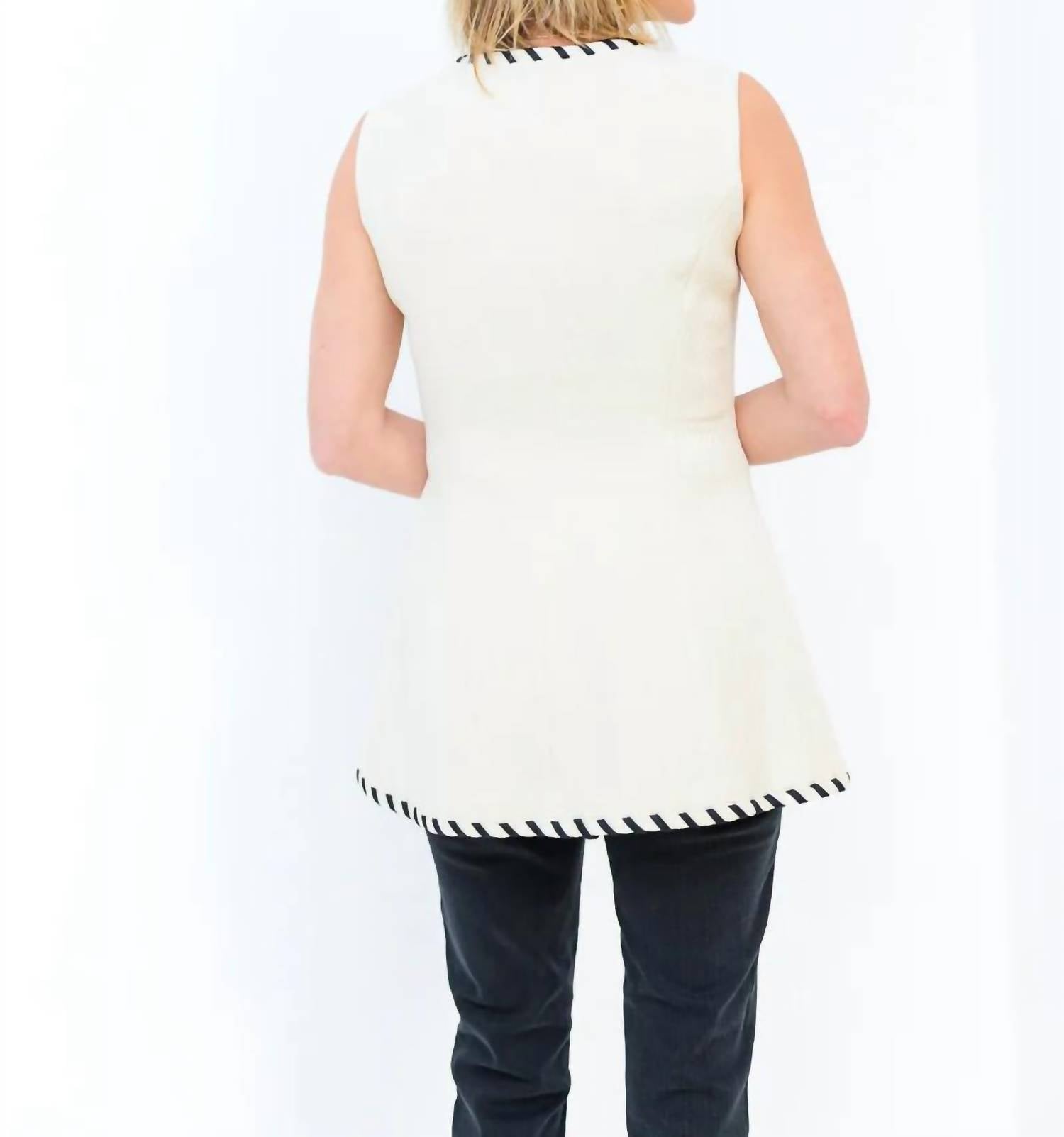 S'Edge - Taylor Button Front Vest