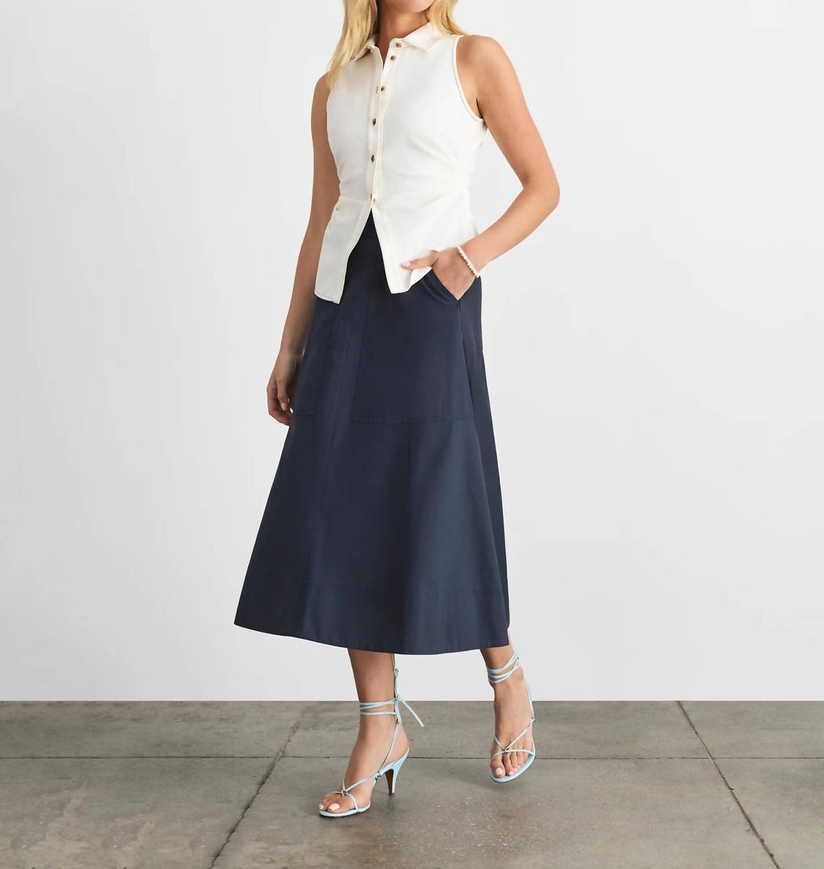 Tanya Taylor - Hanelle Denim Top