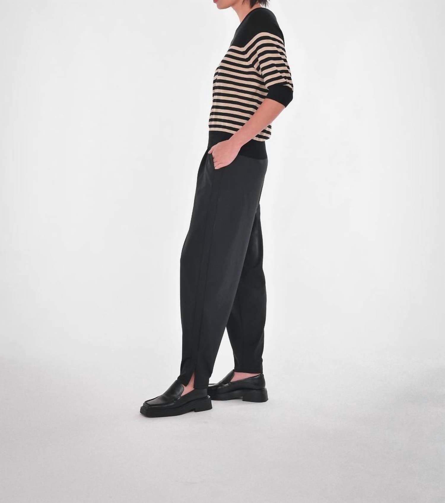 Paper Label - Esme Striped Pullover Sweater