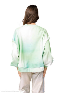 QUEEN OF SPARKLES Defy Gravity Sweatshirt in misty green - women's top - detail view