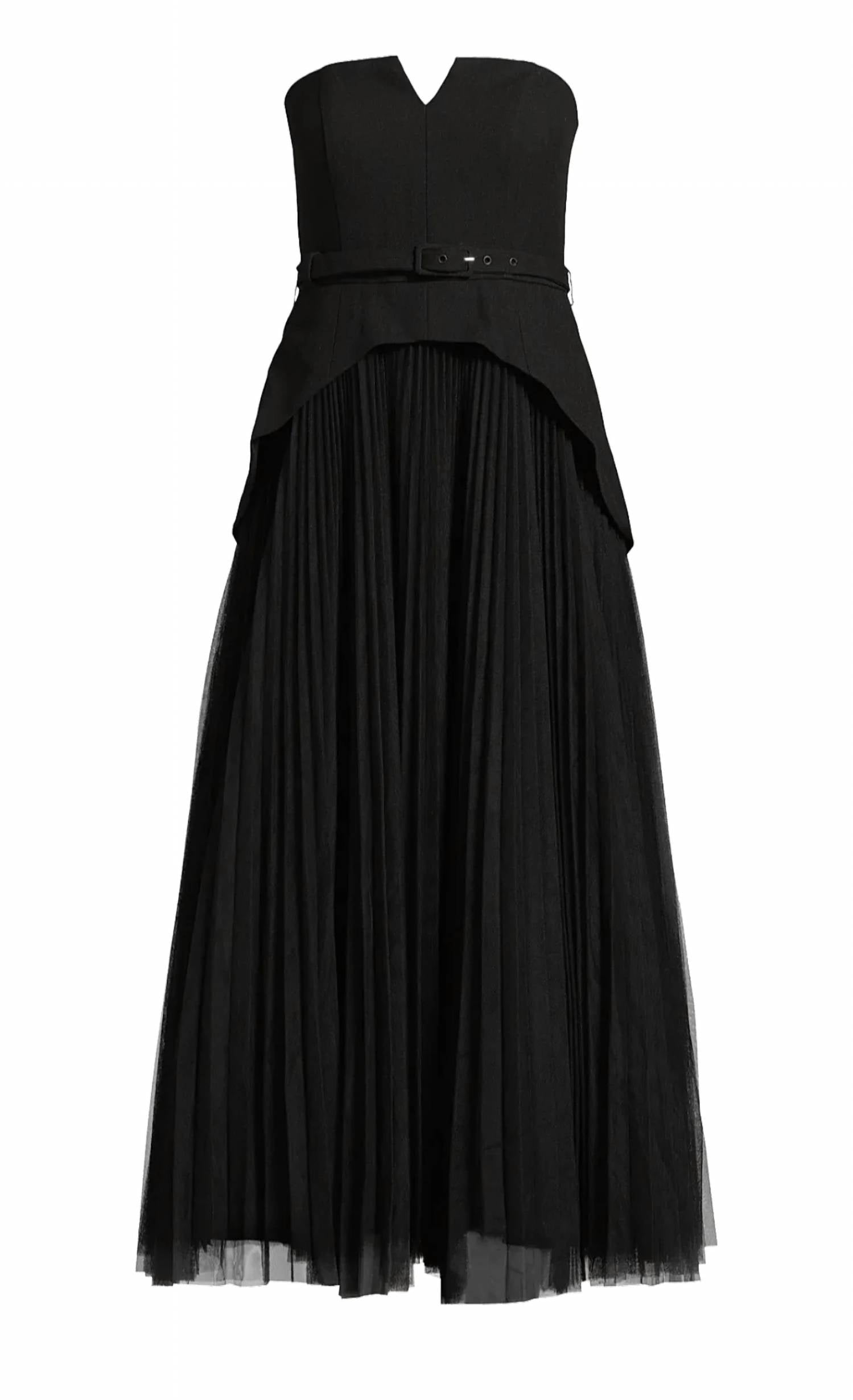 Hutch - Lilibet Strapless Maxi Dress