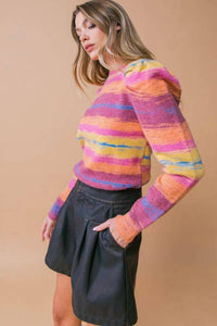 Flying Tomato - Deluxe Desire Knit Sweater Top