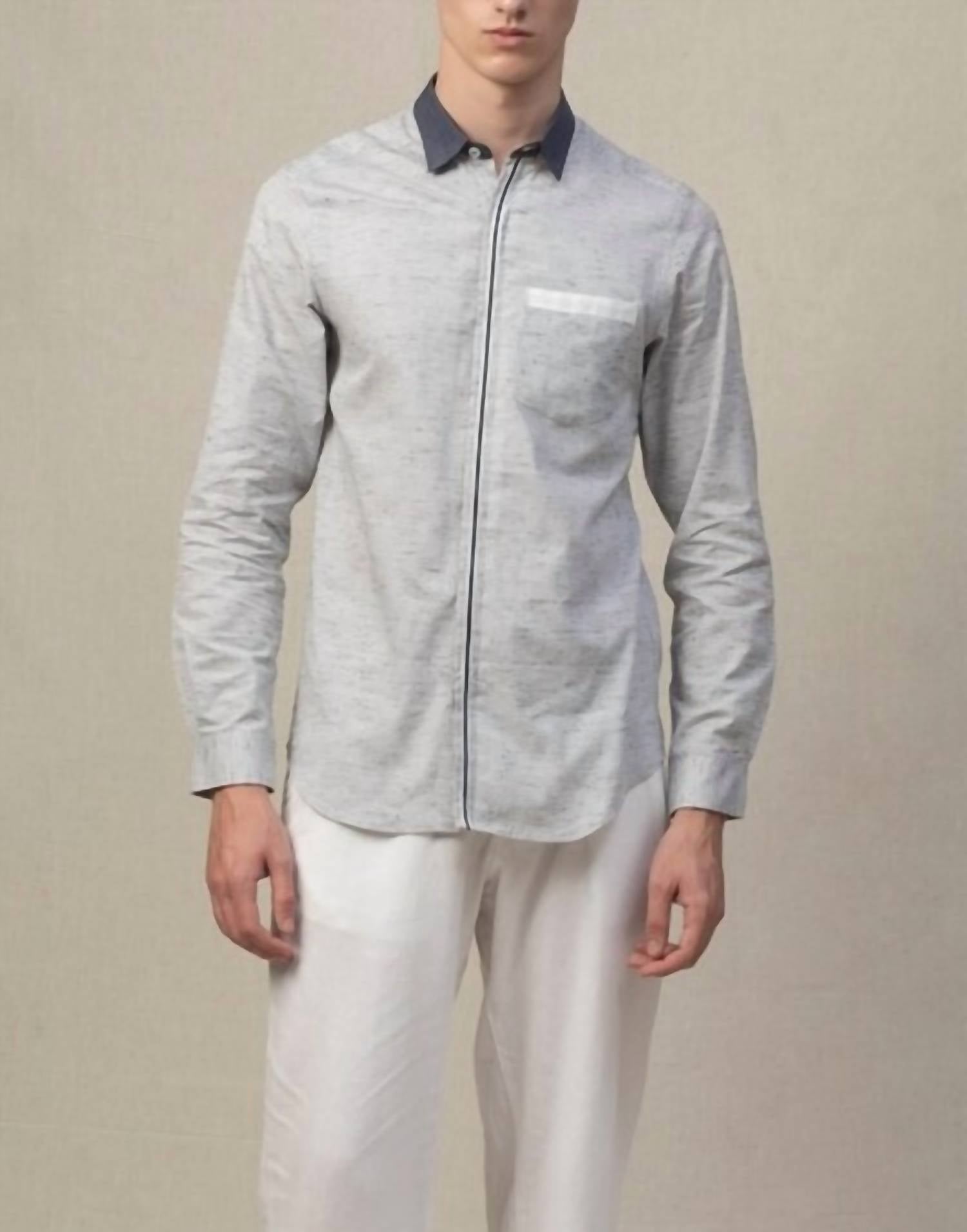 Morgan.M - KENSINGTON BUTTON DOWN DRESS SHIRT