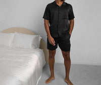 Lunya - Men's Washable Silk Button Up Short Set