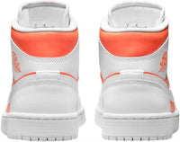 NIKE Women's Air Jordan 1 Mid Se Shoes in bright citrus - women's sneaker - alternate view