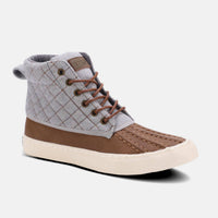 Lamo Women's Alta Lace-up Boot in grey chestnut - women's shoe - detail view