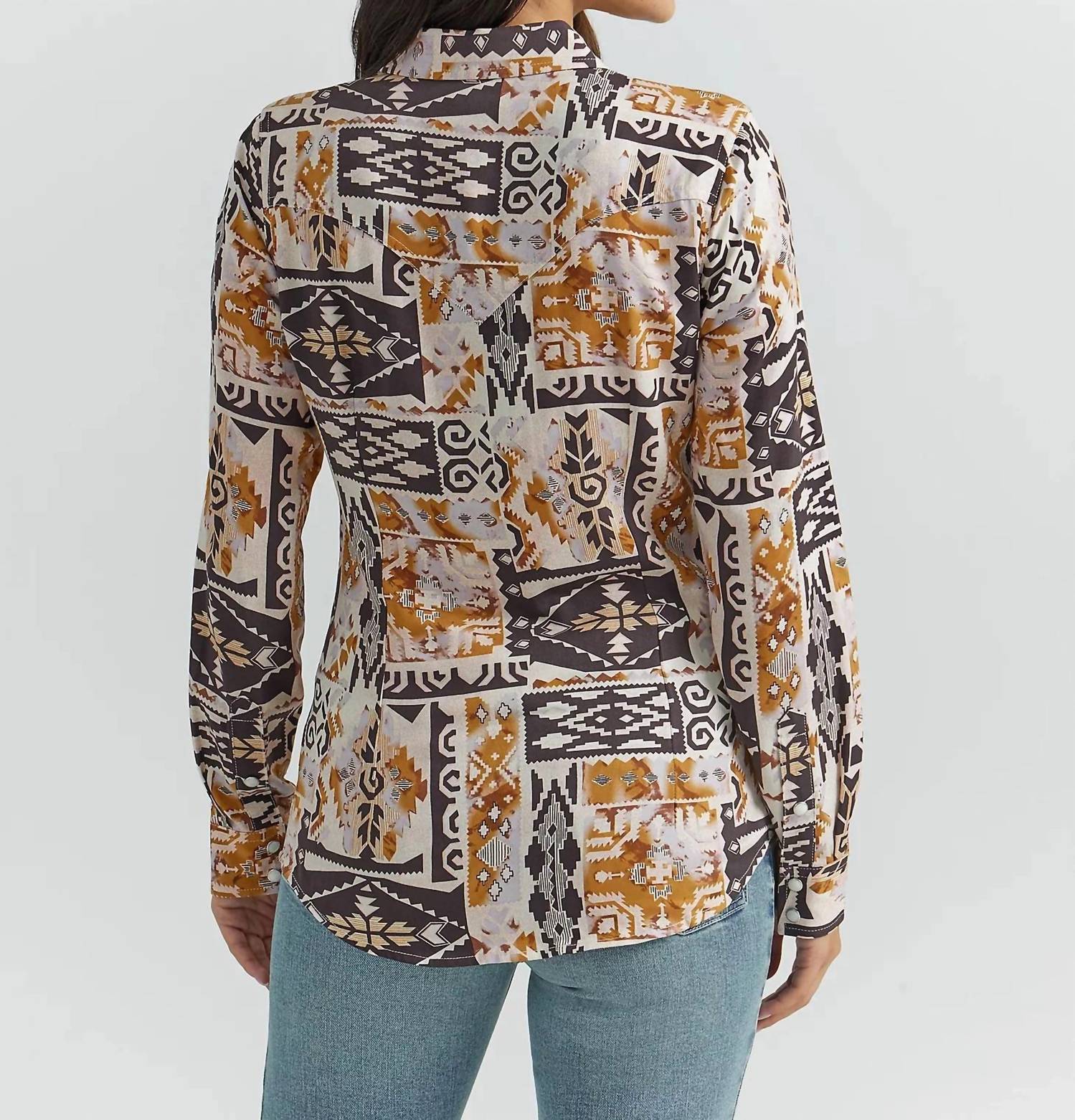 Wrangler - Retro Punchy Long Sleeve Shirt