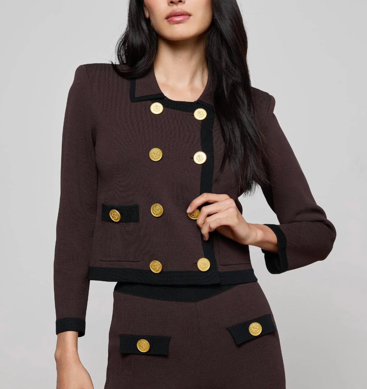 L'Agence - Janu Cropped Jacket
