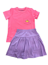 Itzy Ritzy - Girls' Rainbow Skort Set