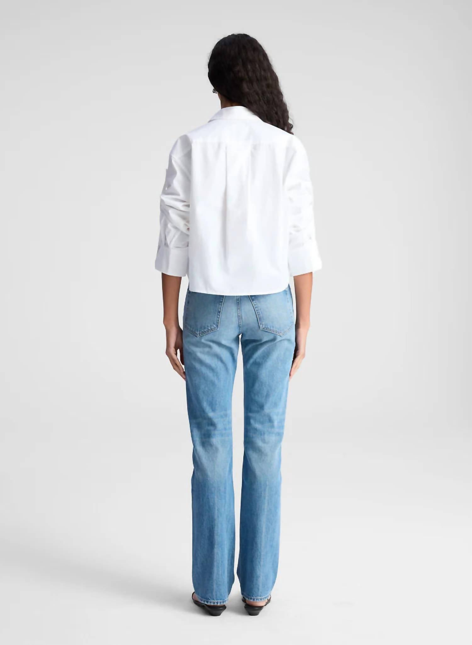 A.L.C. - Maude Cropped Cotton Top