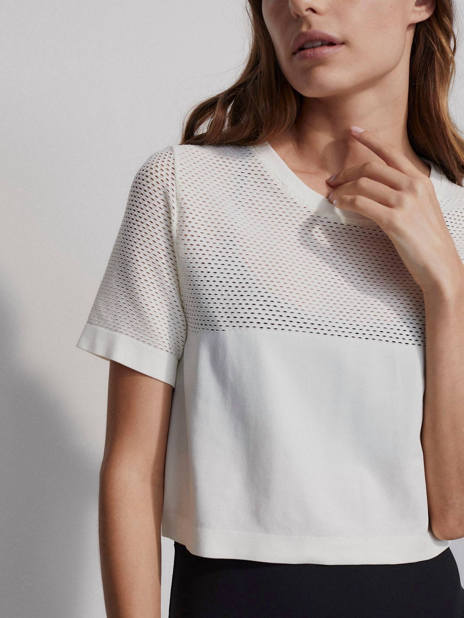 Varley - Paden Cropped Tee