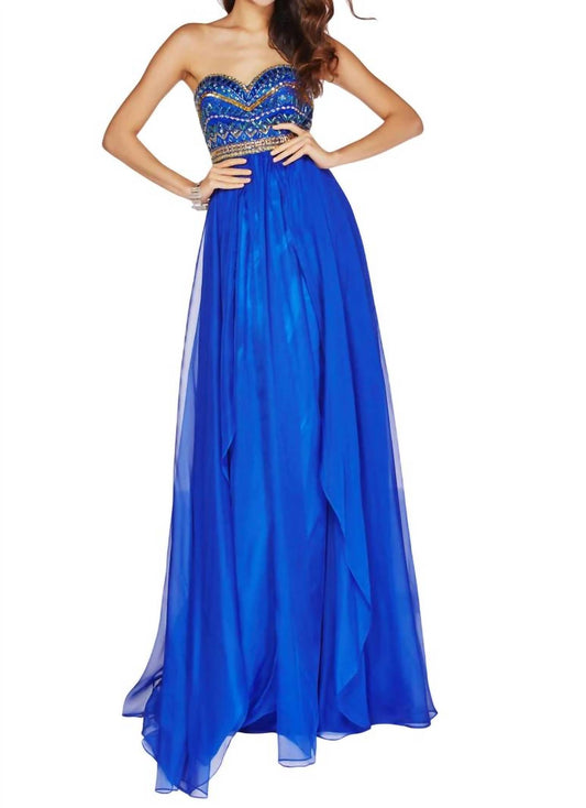 Angela & Alison - Jeweled Prom Dress