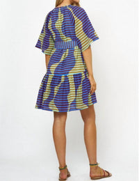 Oliphant - Raglan Belted Mini Dress