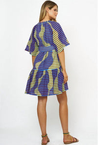 Oliphant - Raglan Belted Mini Dress