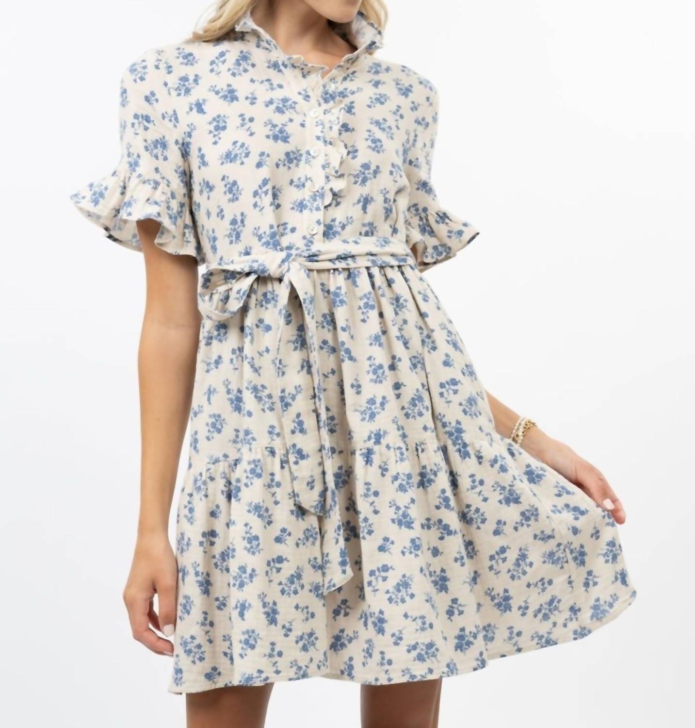 Uncle Frank - Ditsy Gauze Dress