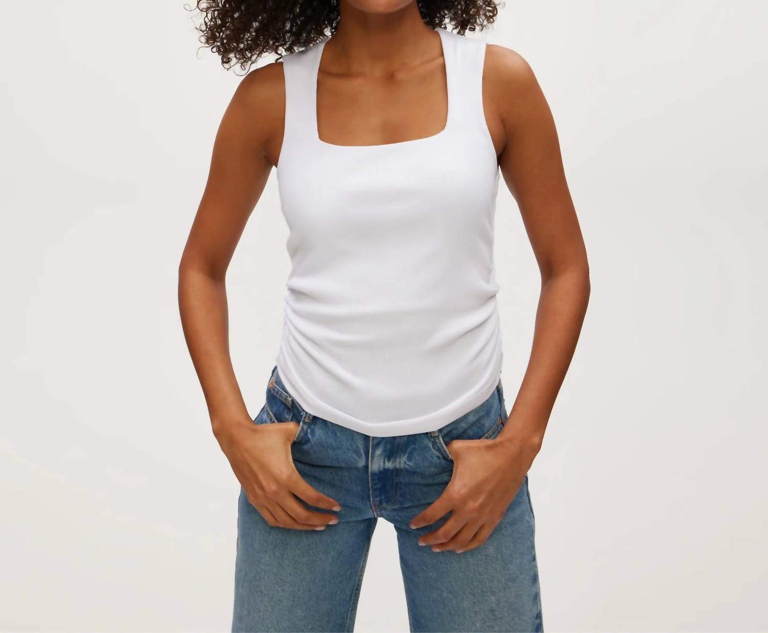 Michael Stars - Maribel Square Neck Tank Top