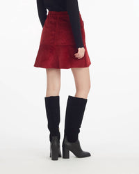 Draper James - Button Front Corduroy Skirt