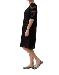 Luisa Cerano - Dress With Crochet Details