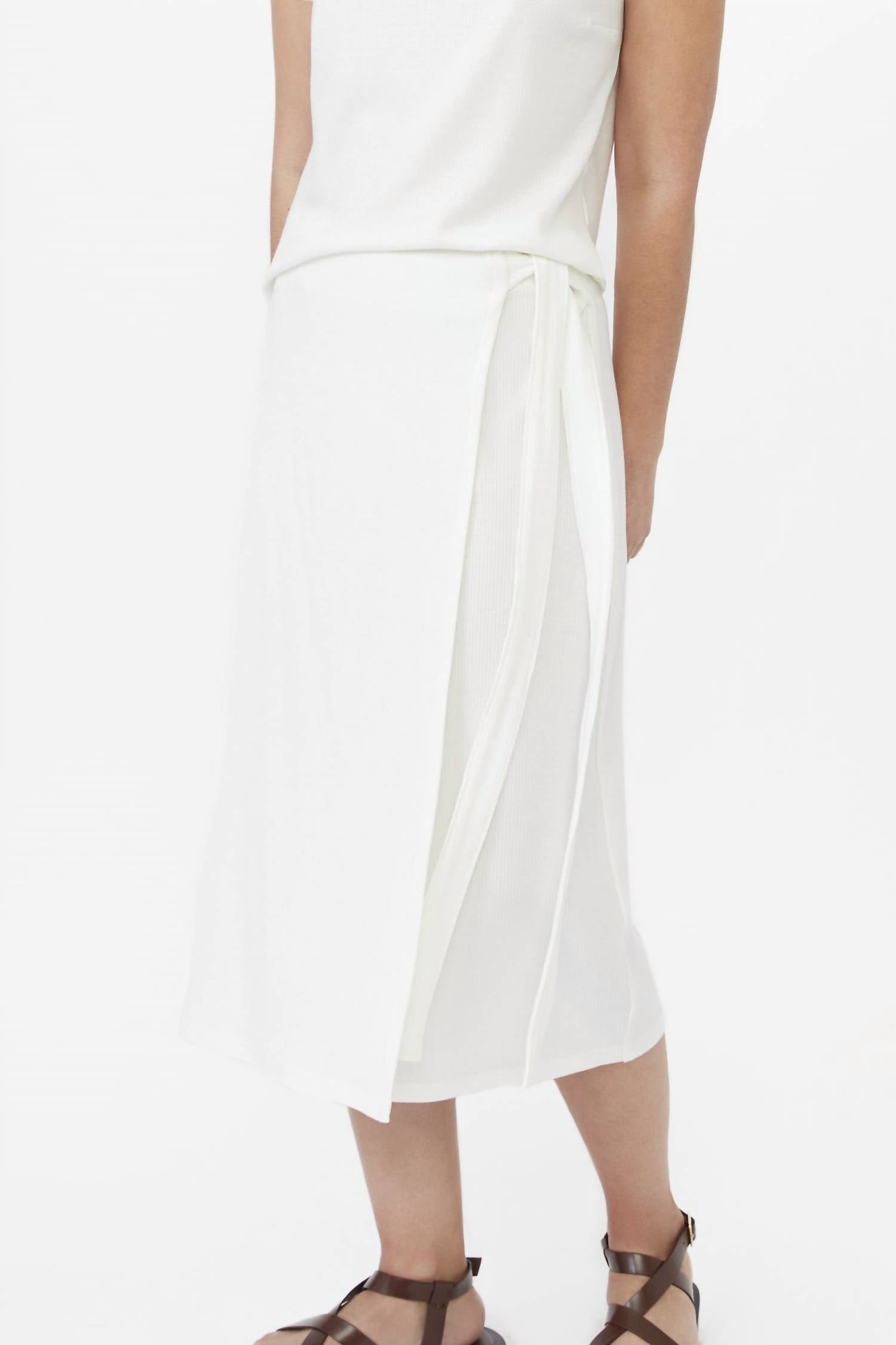 Dāl The Label - Rib Knit Wrap Skirt