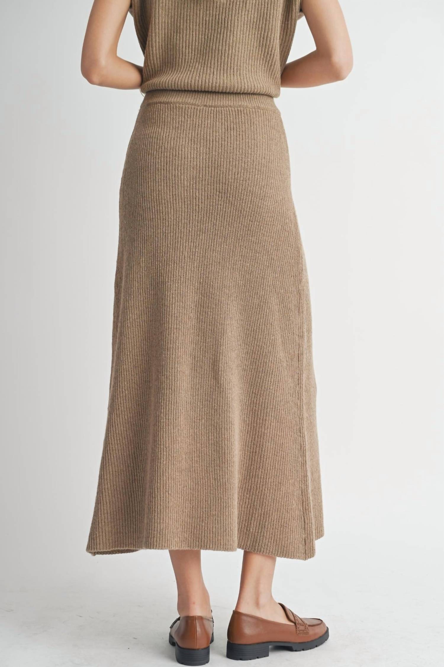 Sadie & Sage - Crosby Sweater Midi Skirt