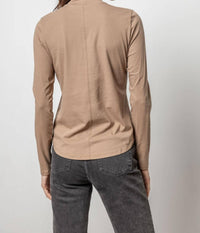 Lilla P - Long Sleeve Mock Neck Tee