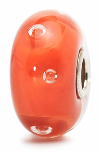 Trollbeads Women's Bubbles Glass Bead Charm in peach - women's jewelry
