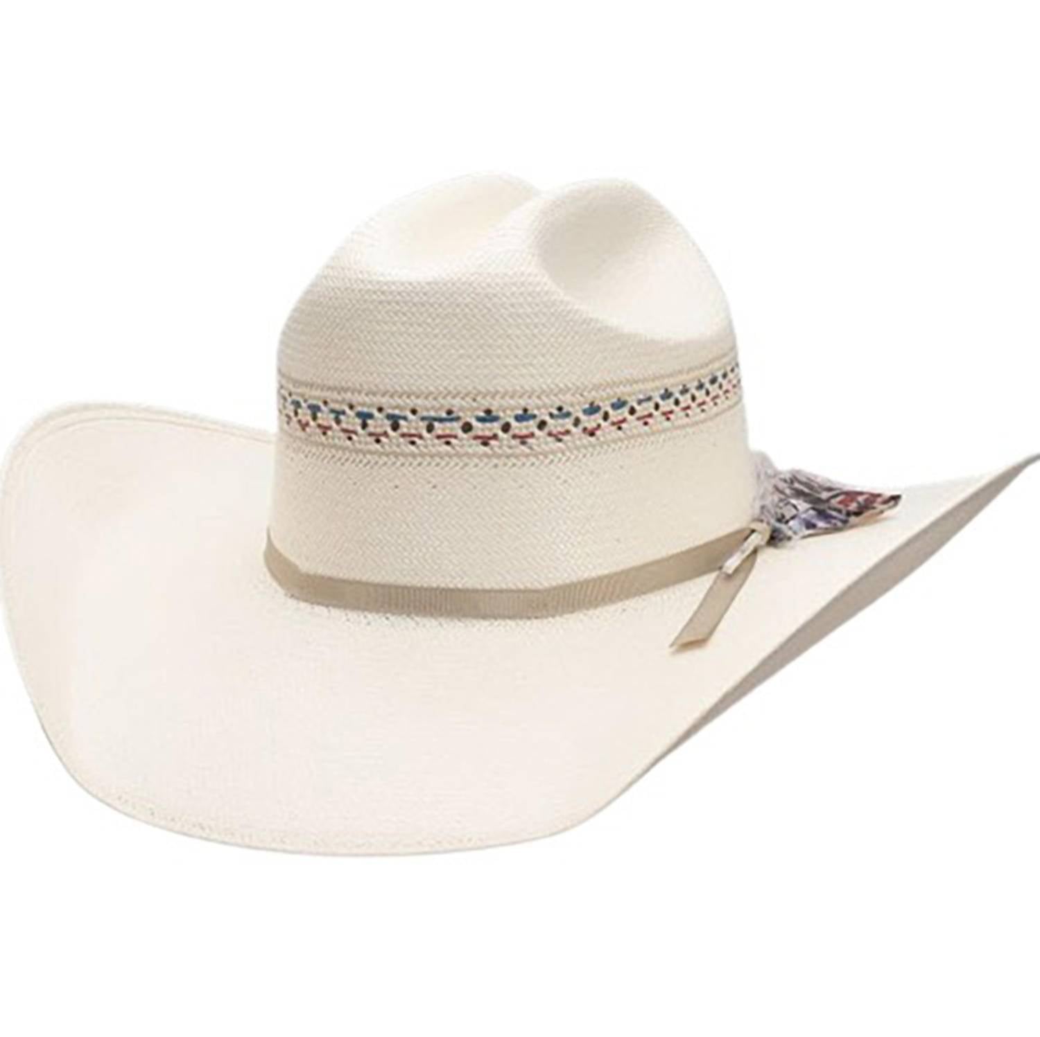 Larry Mahan'S Hats - 10x Old Glory Straw Cowboy Hat