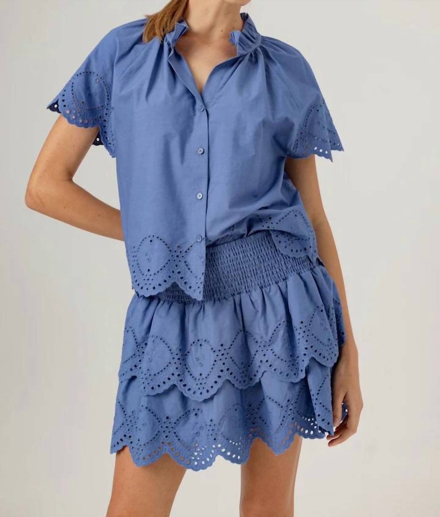 Sundays - Corinne Ruffle Shirt