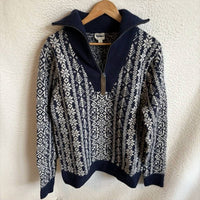 J.Crew - Fair Isle Lambswool Half-zip Sweater