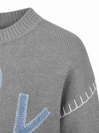Charlie B - Long Sleeve Drop Shoulder Sweater