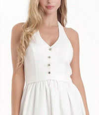 Karina Grimaldi - Orel Solid Midi Dress