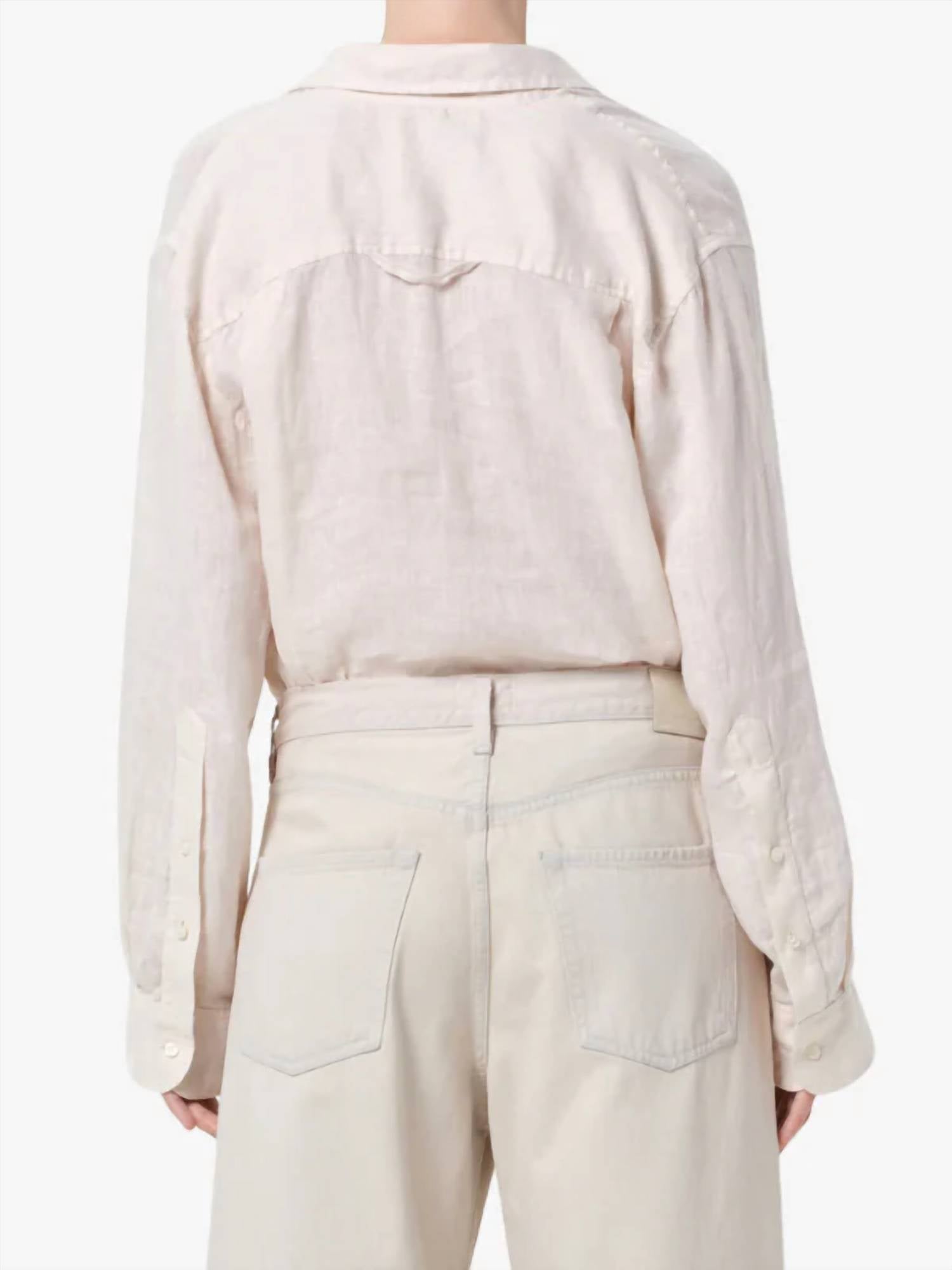 Citizens Of Humanity - Kayla Shrunken Button-down Shirt