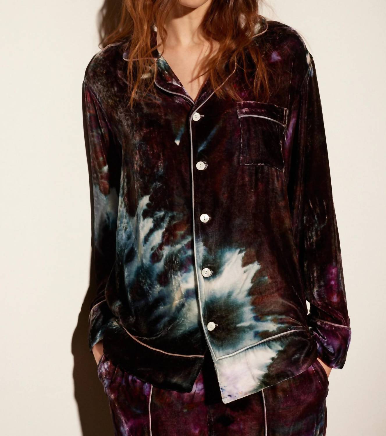 Riverside Tool And Dye - Women's Velvet Harvey Top