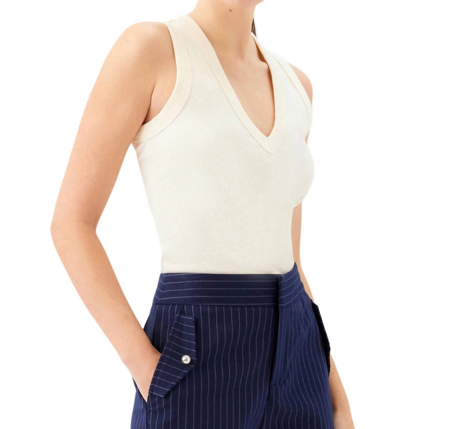 Fifteen Twenty - Women's Doreen V-neck Tank Top