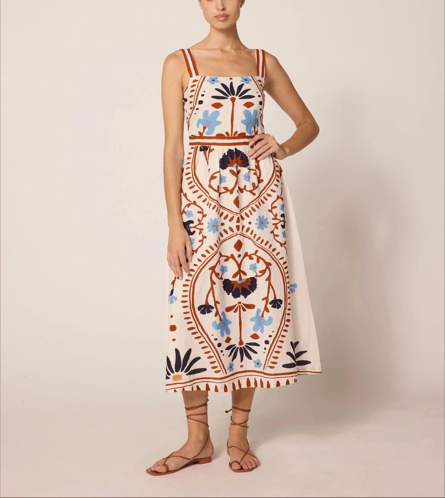 Cleobella - Carmen Midi Dress In Liliana