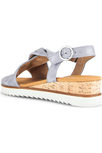 Gabor - Women's 42.751 Flat Cork Wedge Sandals