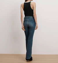 Veronica Beard Ayres Tank with Embelishments in black - women's tank top - alternate view