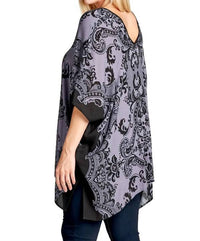 Oddi - Damask Bohemian Tunic Top
