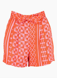 Suncoo - Loose Fit Printed Shorts