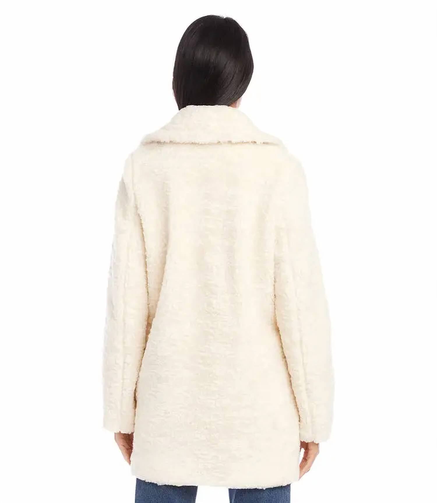 Karen Kane - Carmen Sherpa Coat