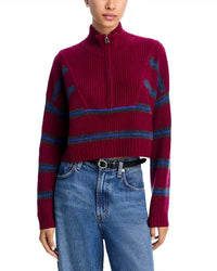 Staud - Cropped Hampton Sweater
