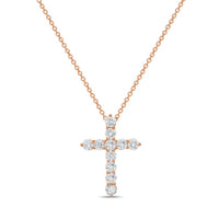 Diana M Jewels - Women's Round Lab-Grown Diamond Pendant Necklace (3.00 Ct) - Signature